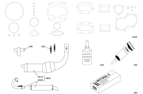 EXHAUST SYSTEM & GASKETS