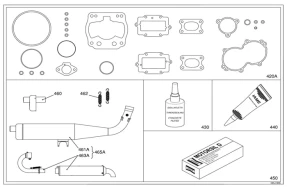 EXHAUST SYSTEM & GASKETS - OK-N
