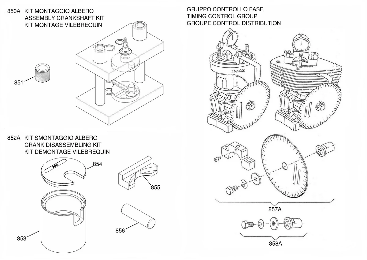 ASS.CRANKSHAFT TOOL - SCREAMER 4