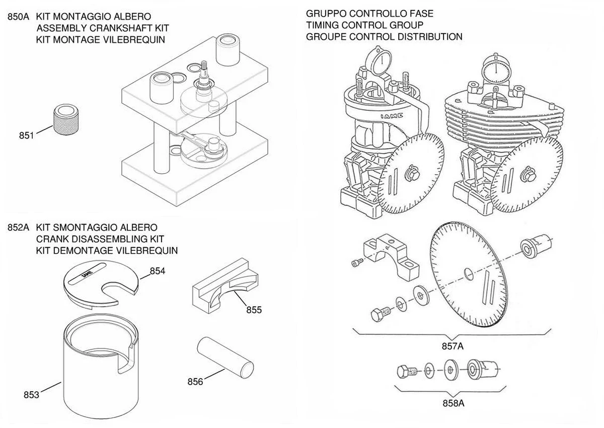 ASS.CRANKSHAFT TOOL - SUPER SHIFTER X30