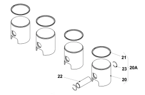 PISTON ASSY - GR3