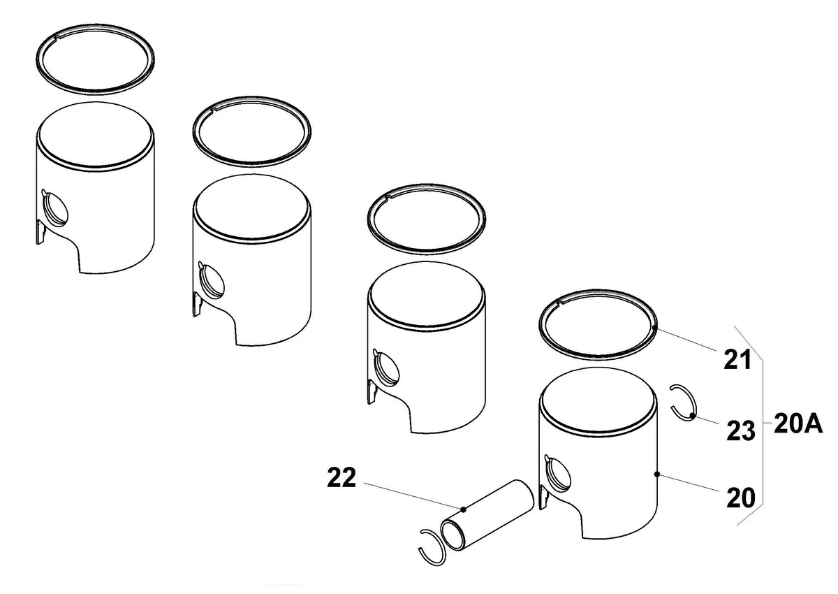 PISTON ASSY - GR3