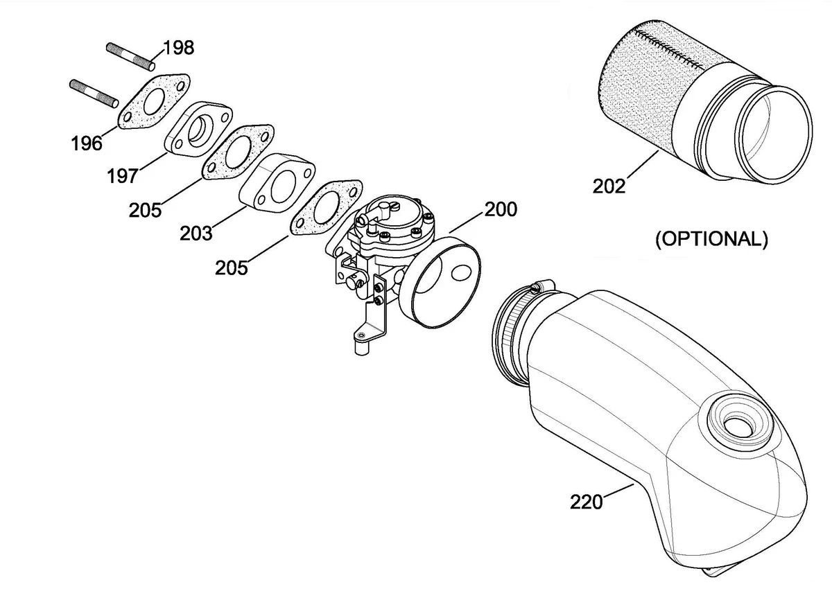 INLET SYSTEM - X30 WATER