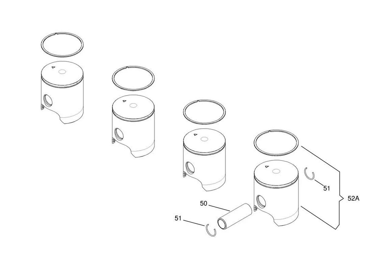 PISTON - SUPER SHIFTER X30