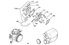 INLET CARBURETOR TILLOTSON HB-15