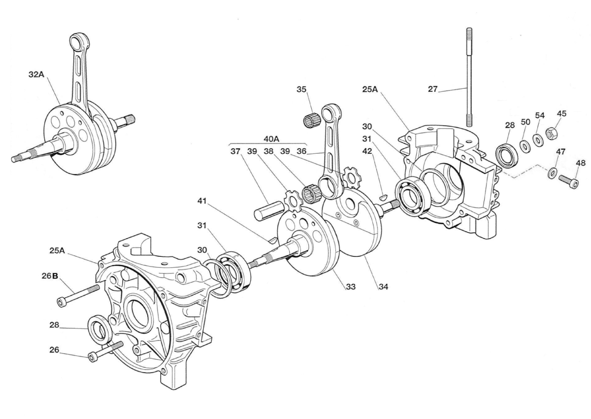 CRANKCASE & CRANKSHAFT