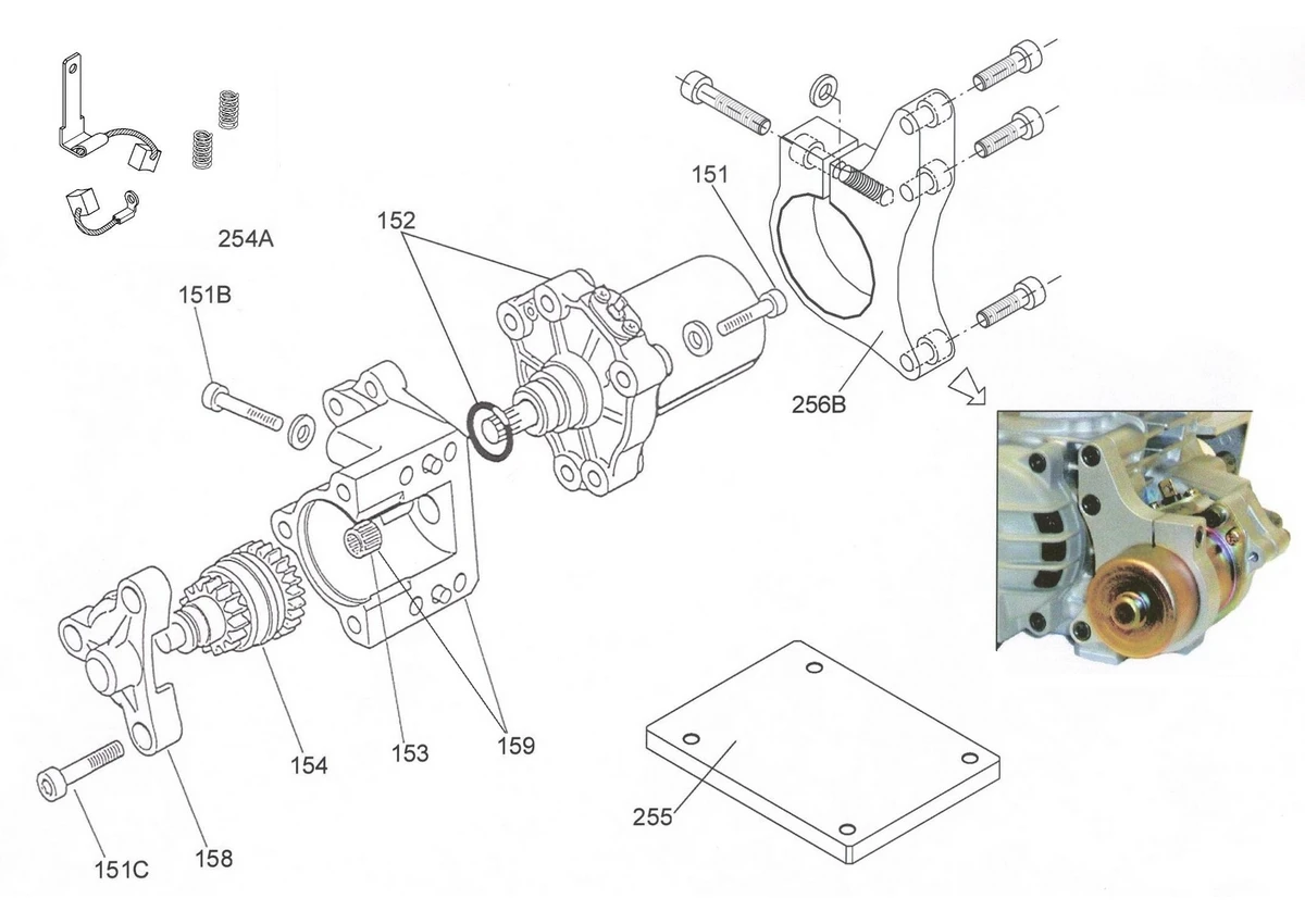 ELECTRIC STARTER GROUP