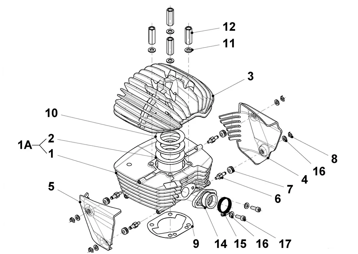 CYLINDER & CYLINDER HEAD R60