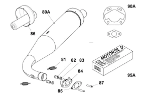 EXHAUST & GASKETS ASSY