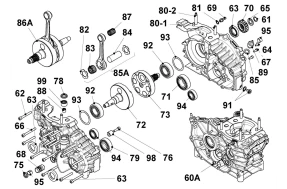 CRANKCASE & CRANKSHAFT