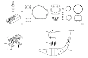 EXHAUST SYSTEM & GASKETS