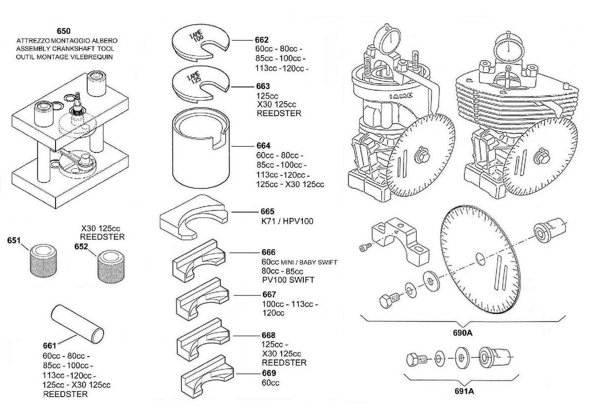 Cranksh.Ass./Disass.Timing control group