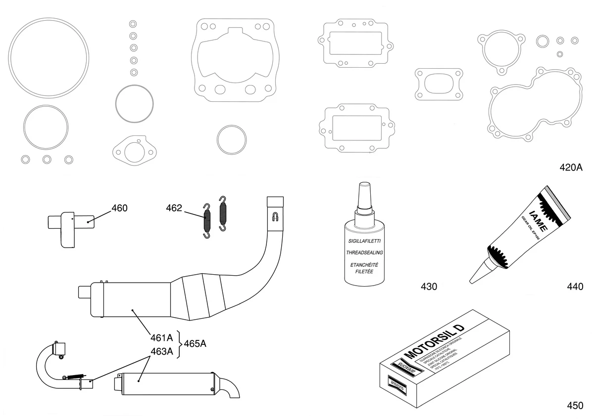 EXHAUST & GASKETS