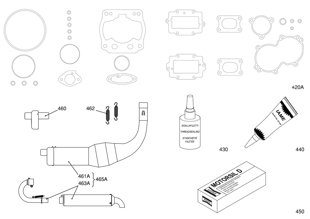 EXHAUST & GASKETS