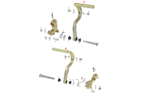 PEDALES REGLABLES EN ALUMINIUM
