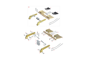 PEDALES DE DIRECTION MINI CIK-FIA