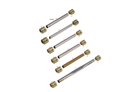 BARRES DE TORSION ET ANNEAUX