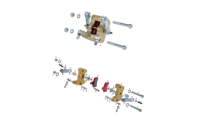 MICRO MECHANICAL BRAKE CALIPER