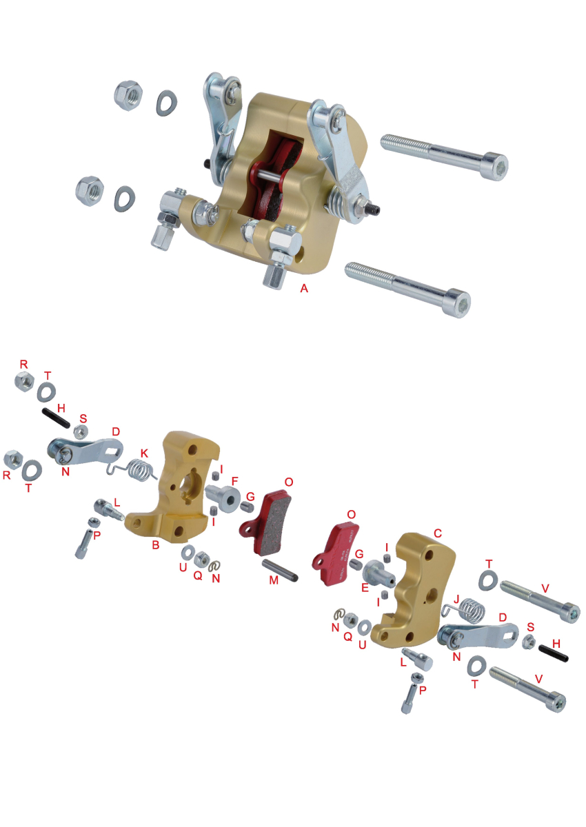 MICRO MECHANICAL BRAKE CALIPER