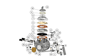 CARBURATEUR HW-27A / X30