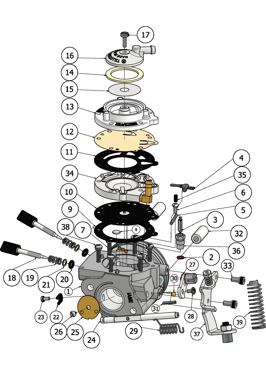 CARBURATEUR HW-31A