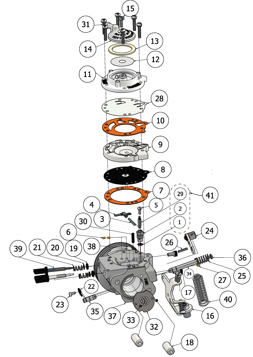 CARBURATEUR HW-50A / S125